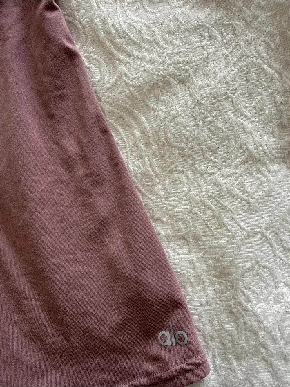 ALO Yoga Mauve Strappy-Back Bandeau Tank